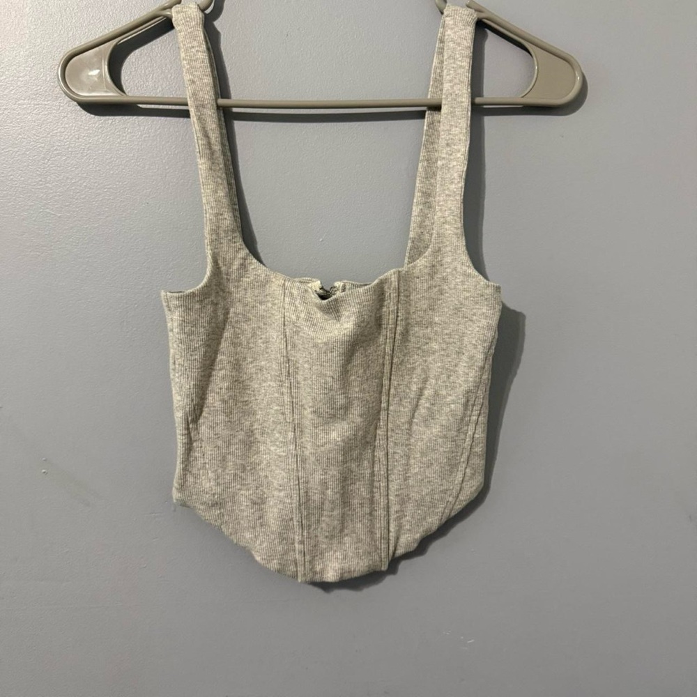 Gray Women's Top